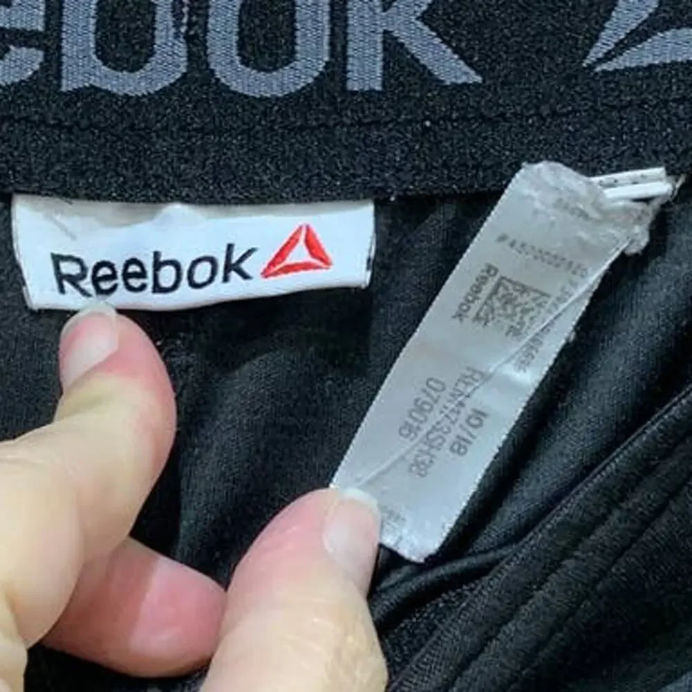 Reebok Mens Large Polyester Athetic Gym Elastic Waistband Drawstring Shorts - Picture 3 of 3